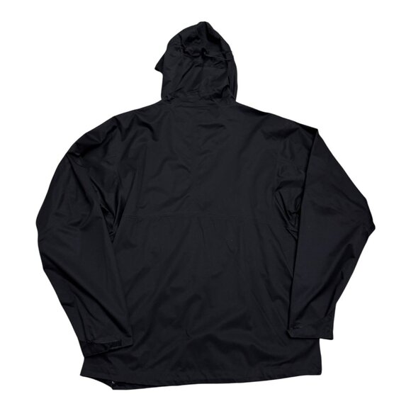 AMERICAN TALL Waterproof Lightweight Windbreaker Black Jacket Mens XL Tall - Picture 2 of 5